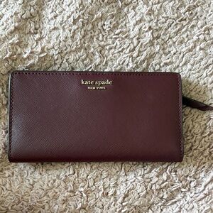 Kate Spade Deep Red Wallet